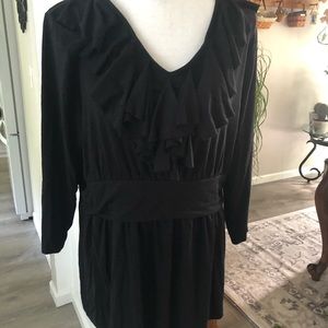 Soft comfy black blouse